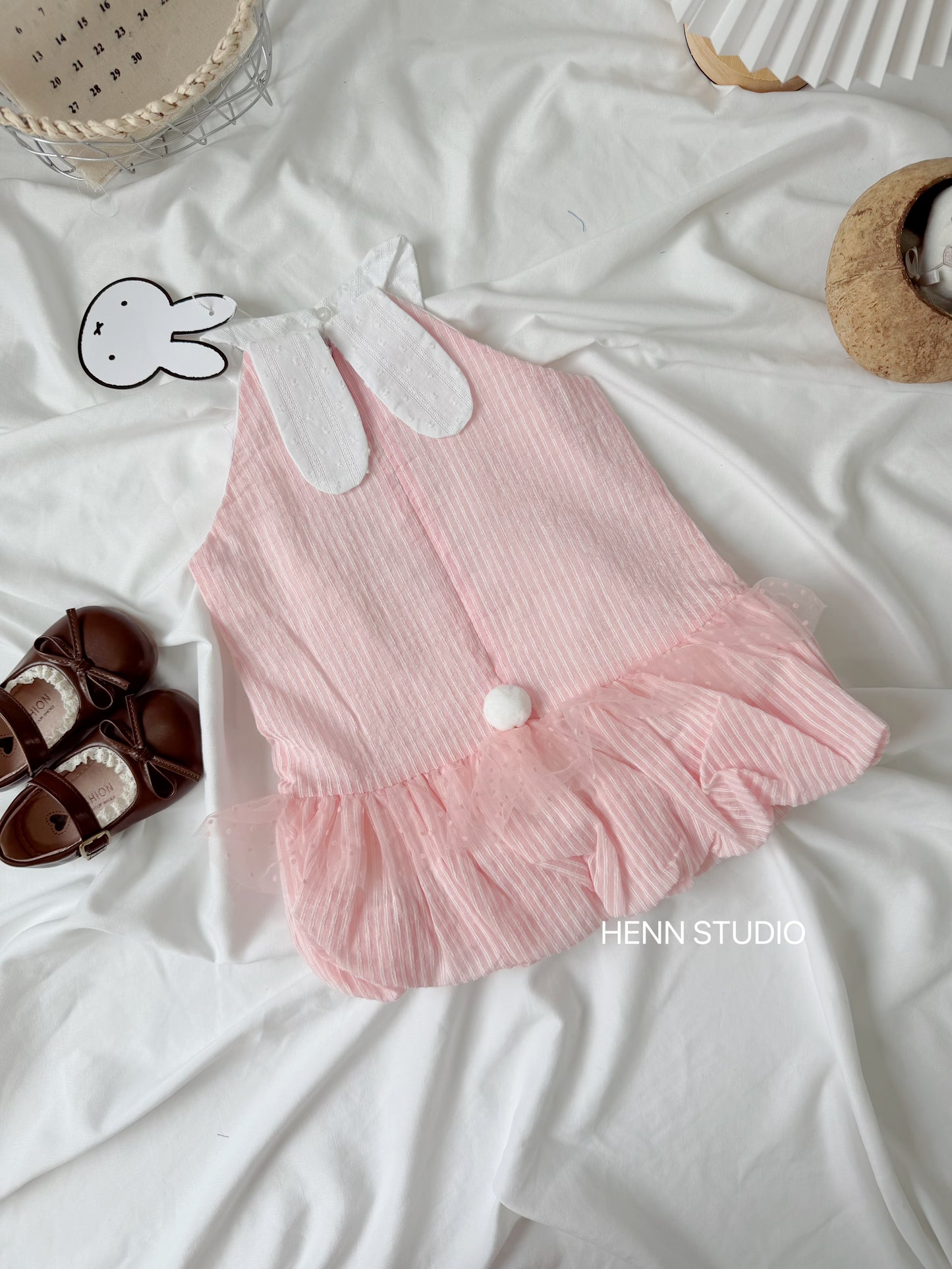 🇯🇵 Miffy Pink Ruffle Dress