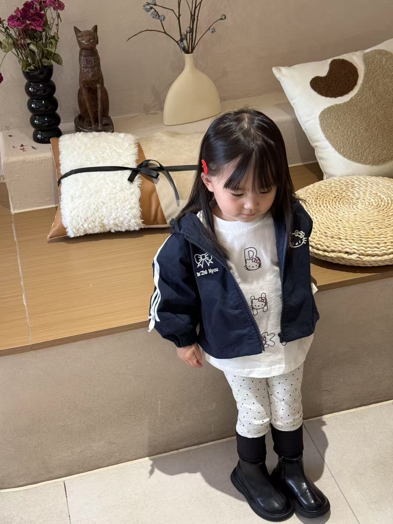 Hello Kitty Navy Windbreaker