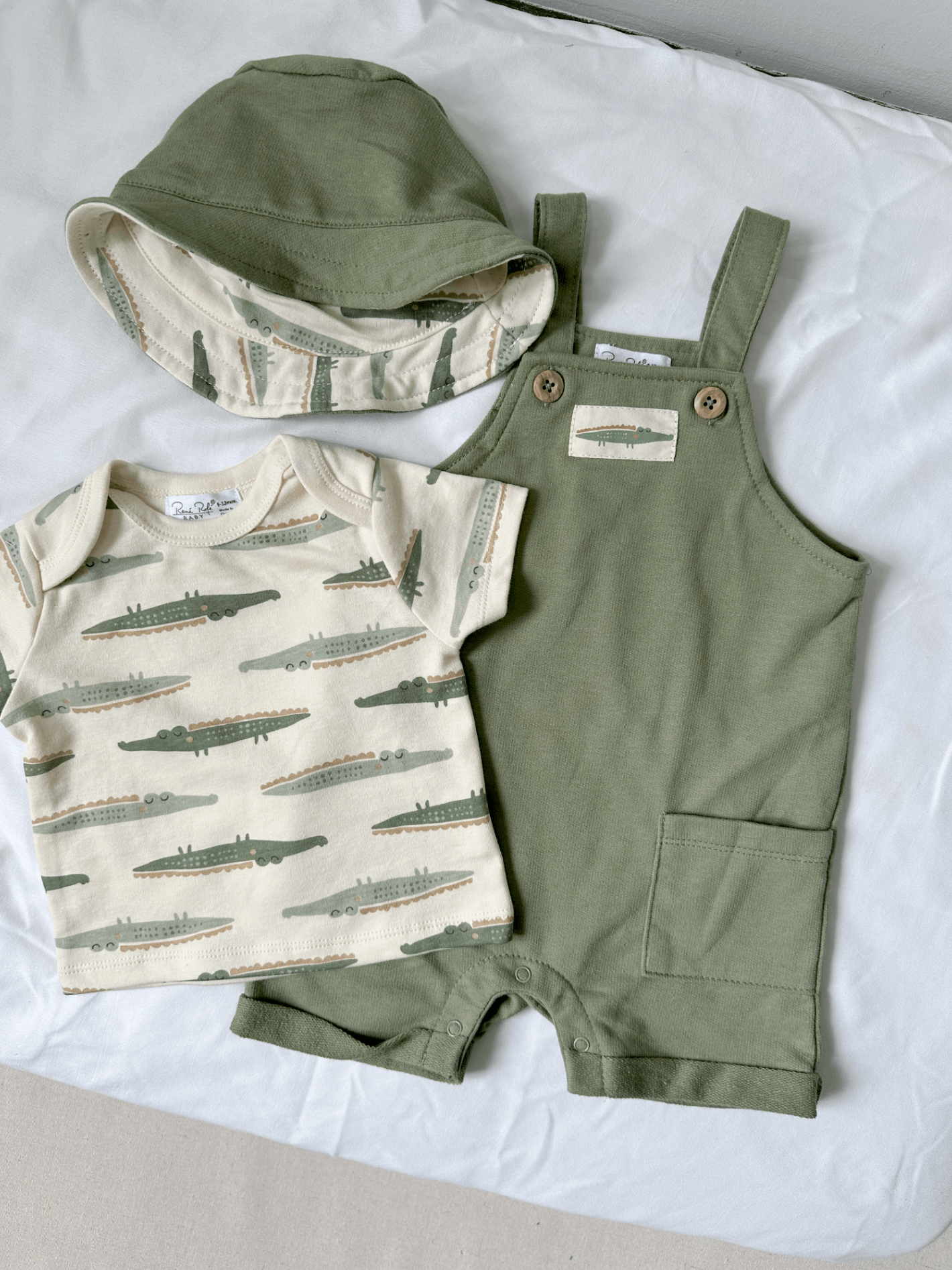 Rene Rofe Baby 3in1 dungree set (Olive)