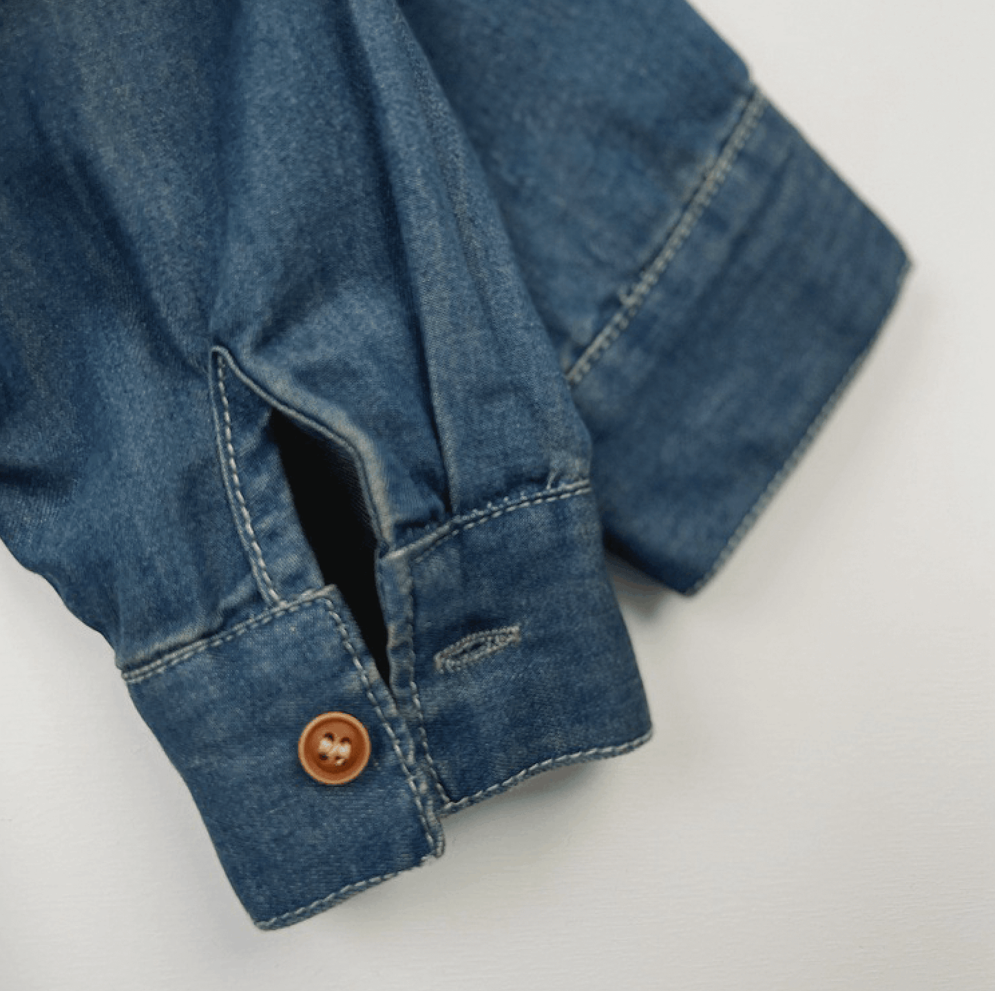 Vintage Denim Long Sleeves Shirt