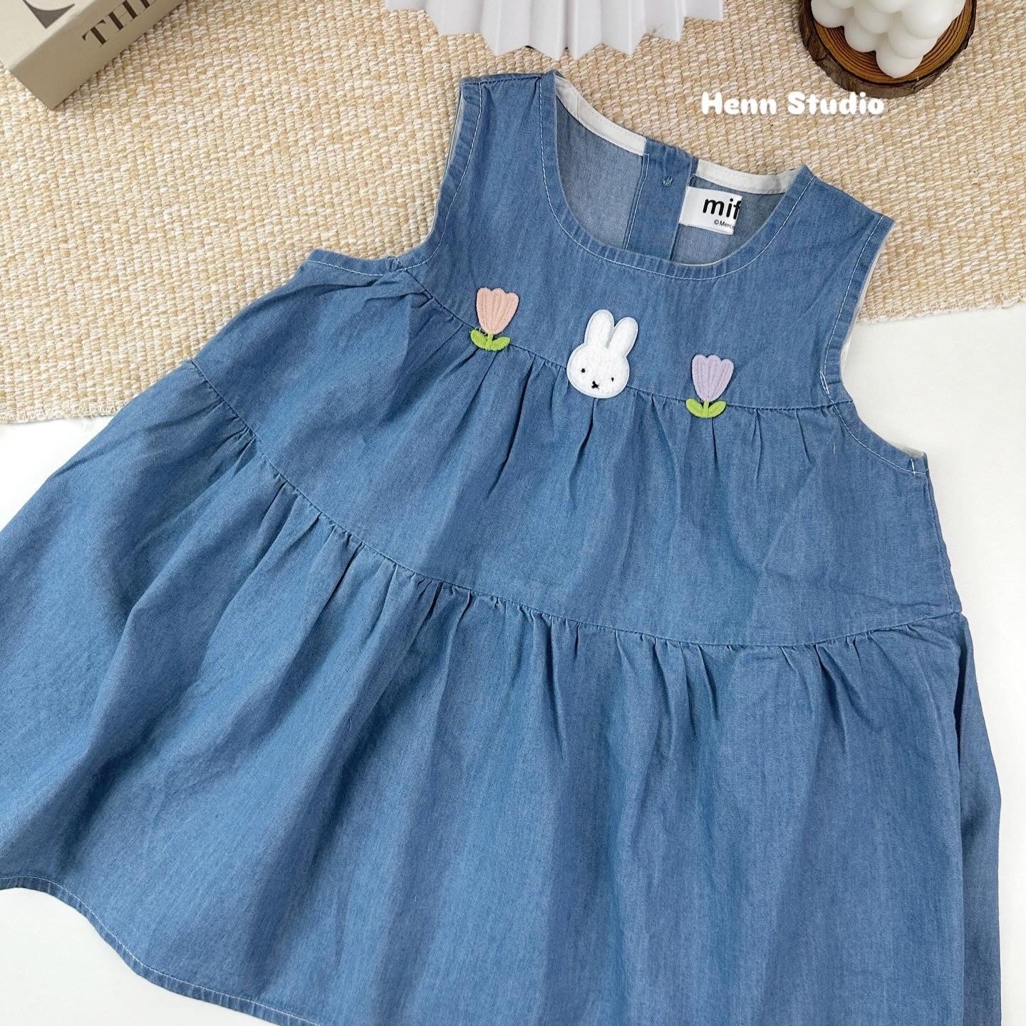 🇯🇵Miffy Soft Denim Dress