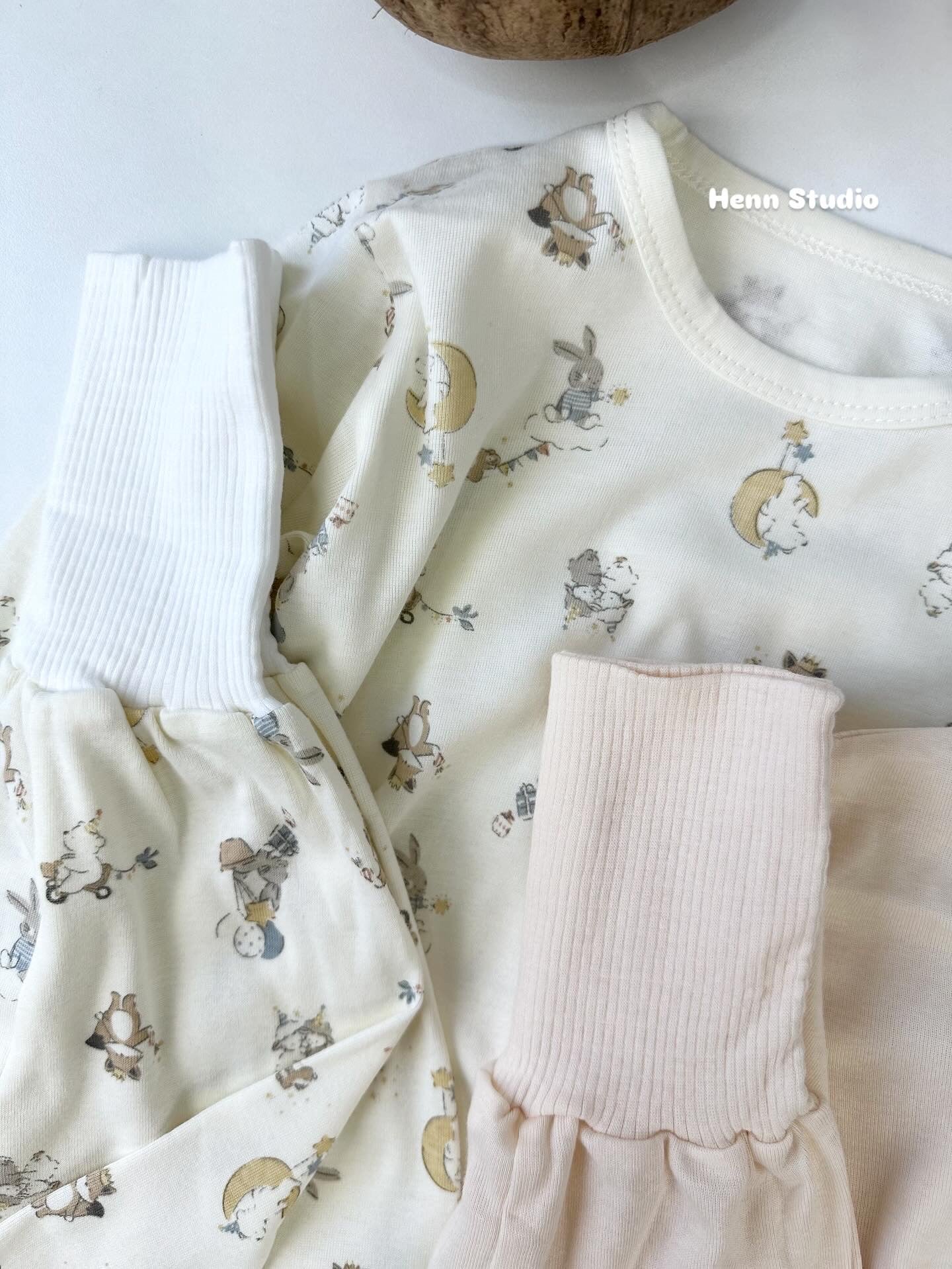 🇯🇵 Cottoli 4pcs Set Pyjamas