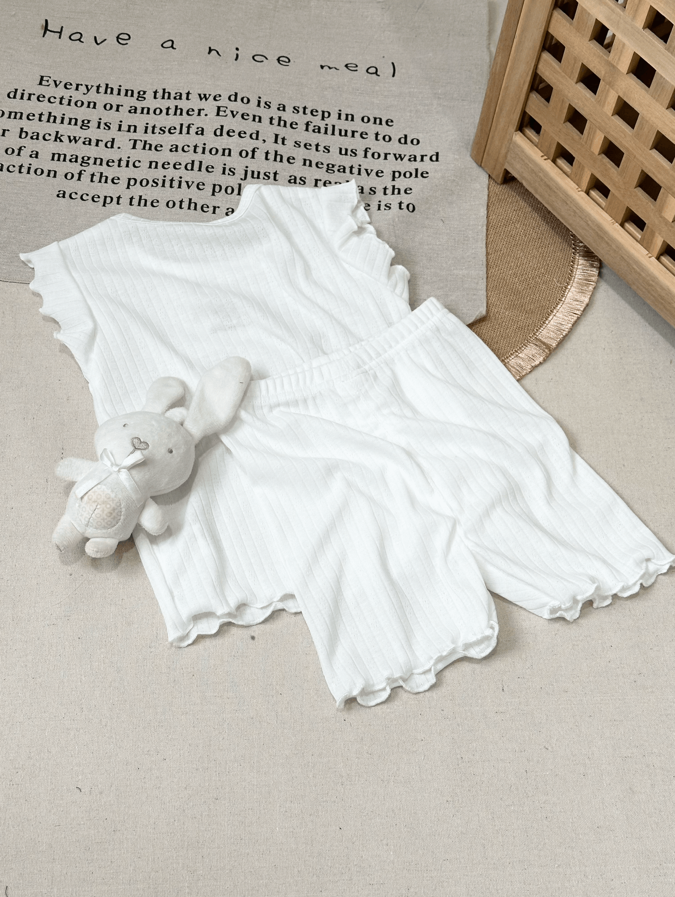 Angel White 2pcs set