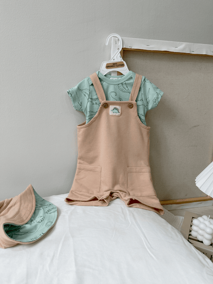 Rene Rofe Baby 3in1 dungree set (Oat)