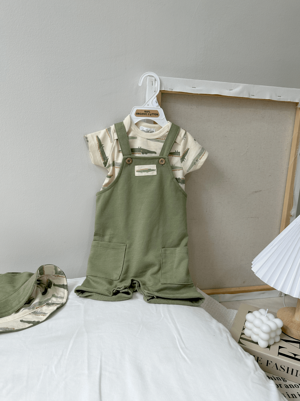 Rene Rofe Baby 3in1 dungree set (Olive)