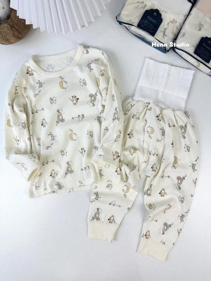 🇯🇵 Cottoli 4pcs Set Pyjamas