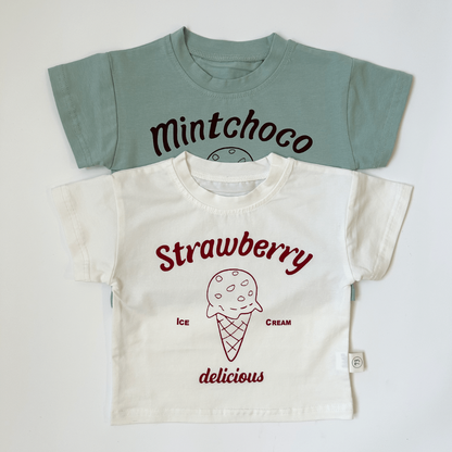 Mintchoco & Strawberry Tee