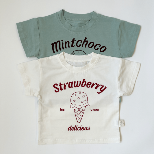 Mintchoco & Strawberry Tee