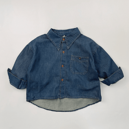 Vintage Denim Long Sleeves Shirt