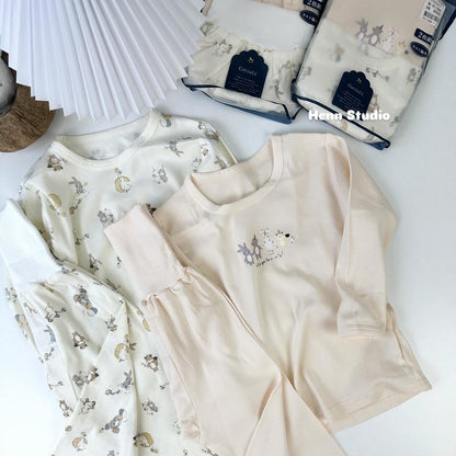 🇯🇵 Cottoli 4pcs Set Pyjamas