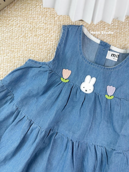 🇯🇵Miffy Soft Denim Dress