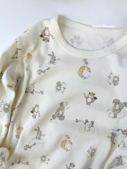 🇯🇵 Cottoli 4pcs Set Pyjamas