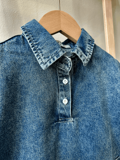 Oversized Cloud Denim Dress