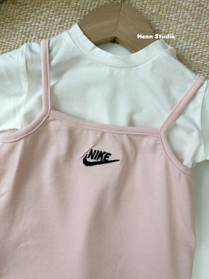 Nike Dress 2pcs set - Pink