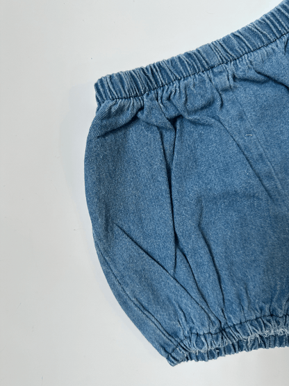 Vintage Denim Two Pieces Set