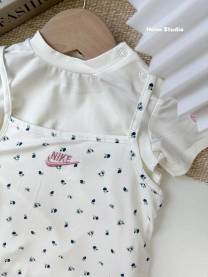 Nike Dress 2pcs set - Floral