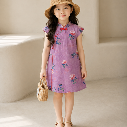 Lavender Blossom Dress (Last Size:90)