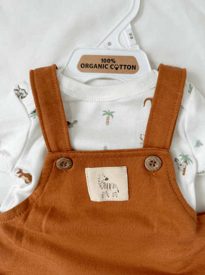 Rene Rofe Baby 3in1 dungree set (Brownie)