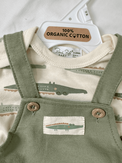 Rene Rofe Baby 3in1 dungree set (Olive)