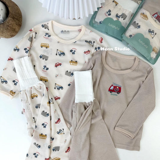 🇯🇵 Futafuta 4pcs Set Pyjamas