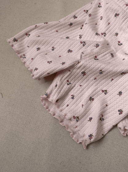 Pink Flower 2pcs set