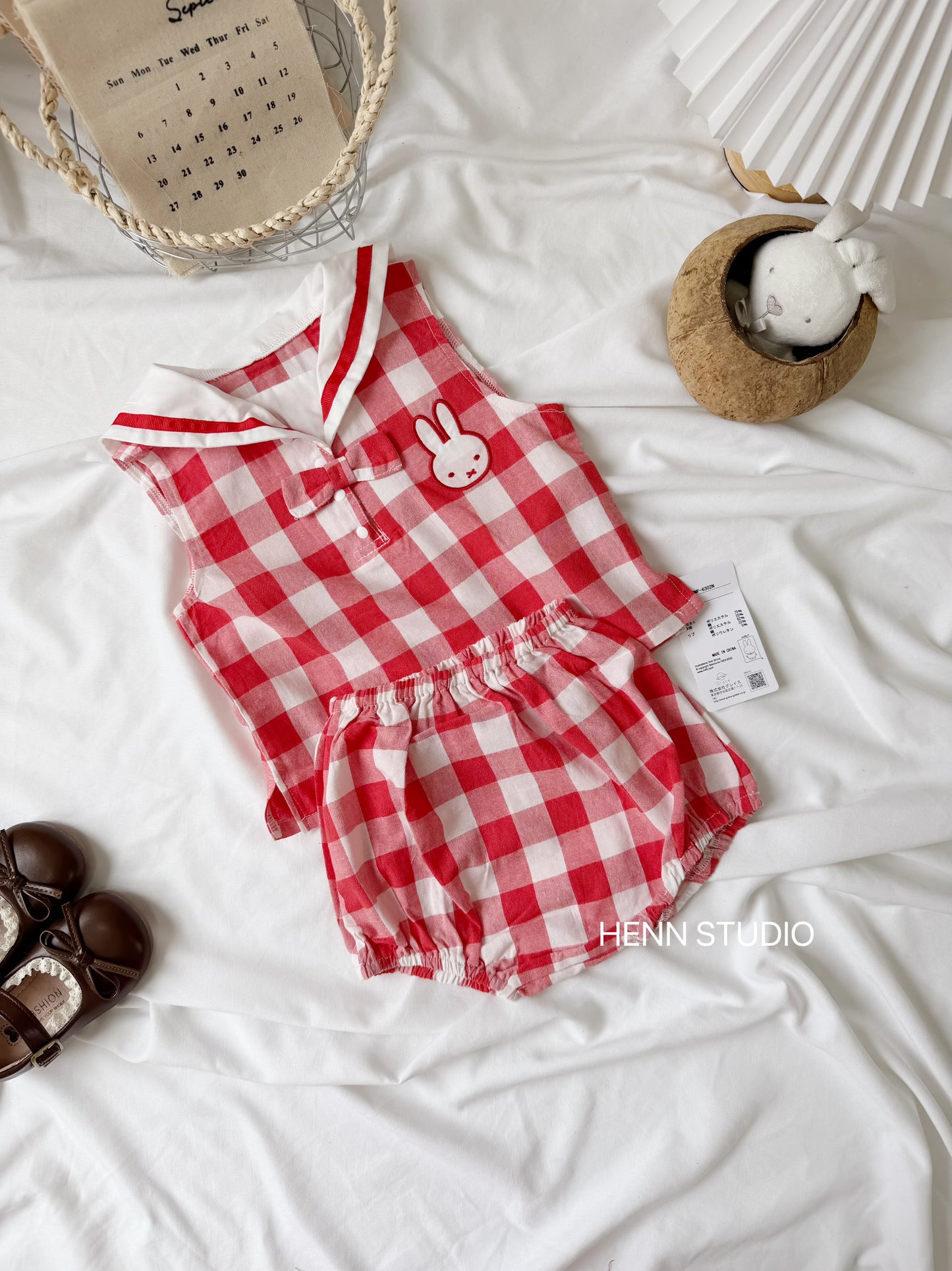 🇯🇵 Miffy Sailor Gingham Set