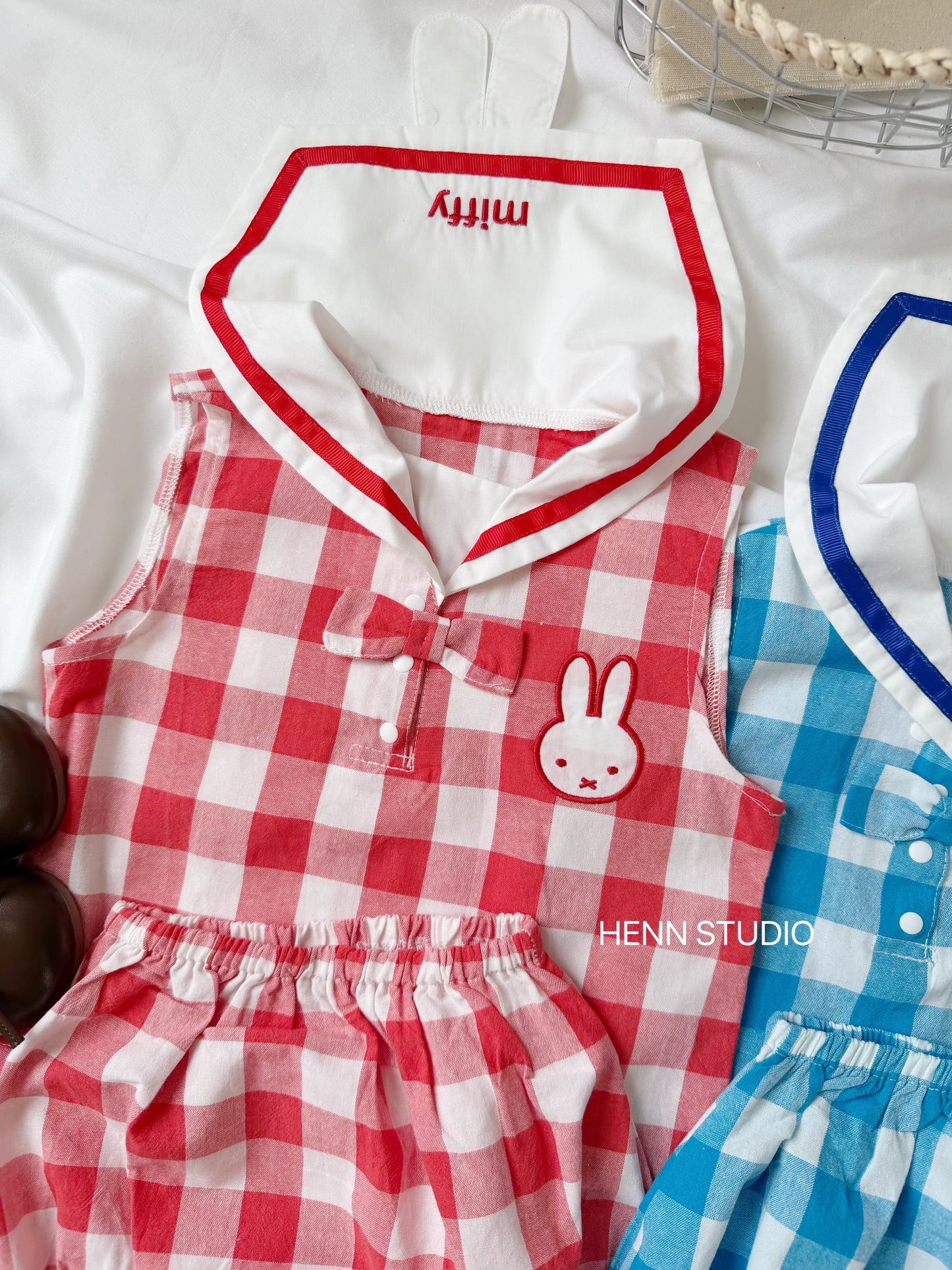 🇯🇵 Miffy Sailor Gingham Set