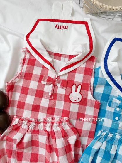 🇯🇵 Miffy Sailor Gingham Set
