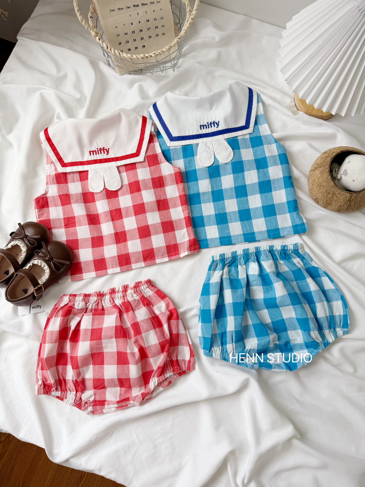 🇯🇵 Miffy Sailor Gingham Set