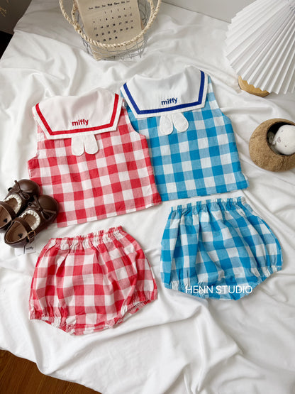 🇯🇵 Miffy Sailor Gingham Set