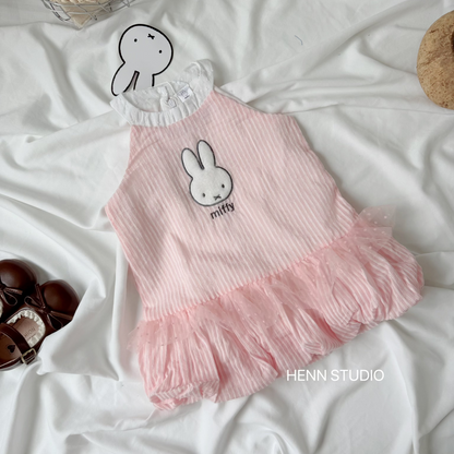 🇯🇵 Miffy Pink Ruffle Dress