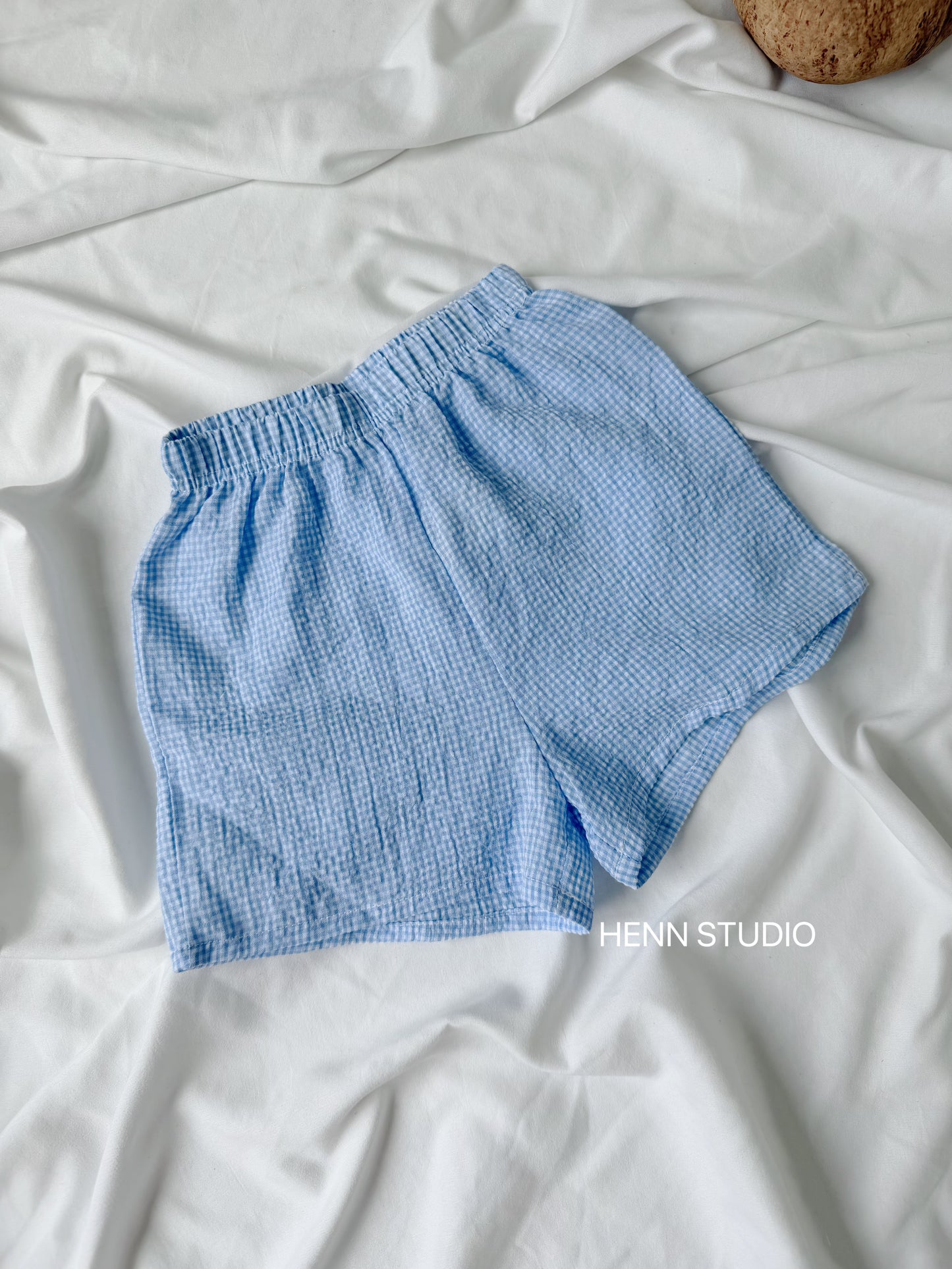 🇯🇵 Miffy Blue Gingham Peplum Set