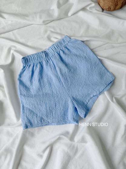🇯🇵 Miffy Blue Gingham Peplum Set