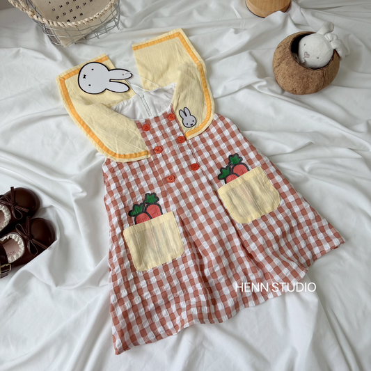 🇯🇵 Miffy Harvest Gingham Dress