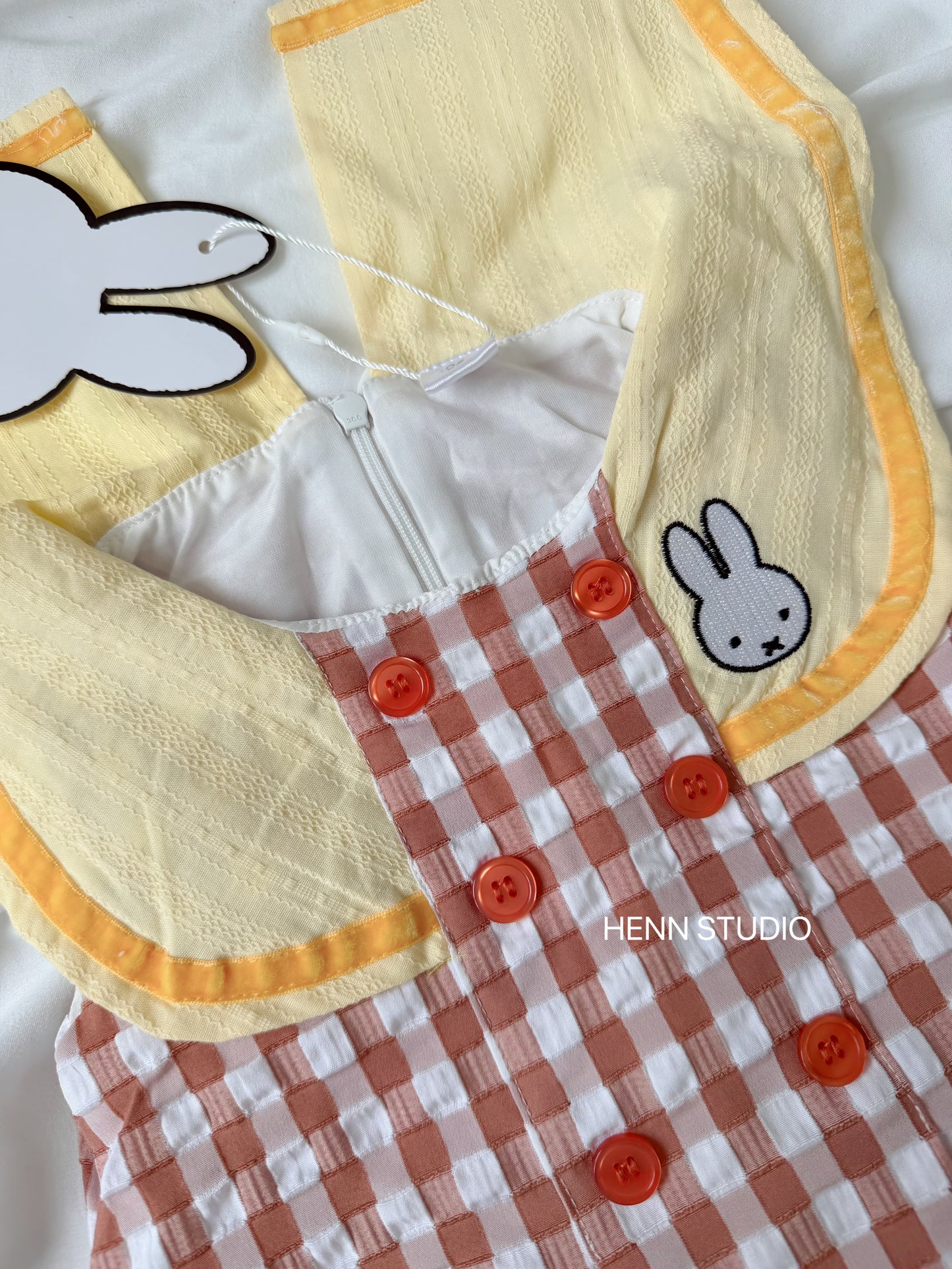 🇯🇵 Miffy Harvest Gingham Dress