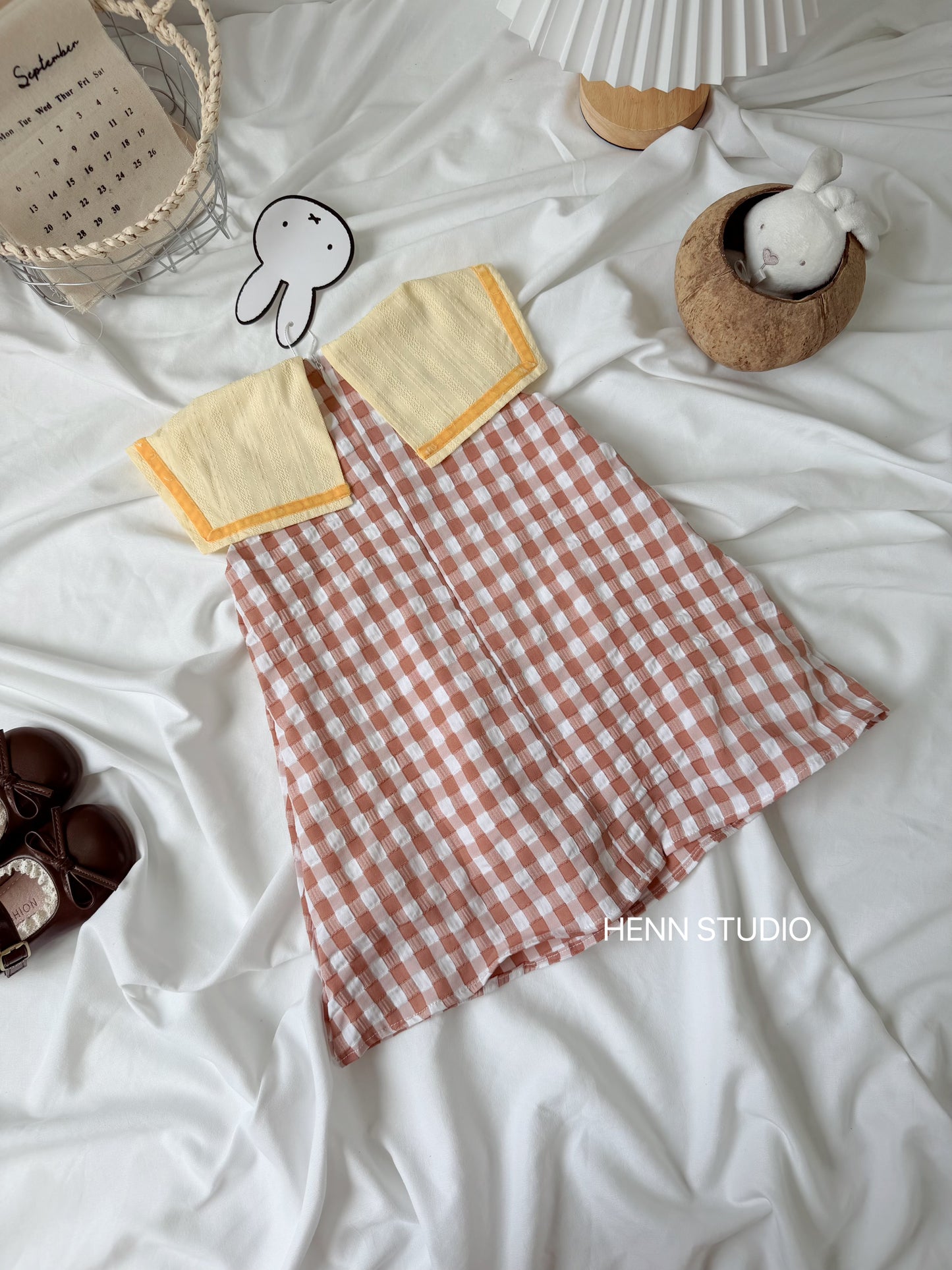 🇯🇵 Miffy Harvest Gingham Dress