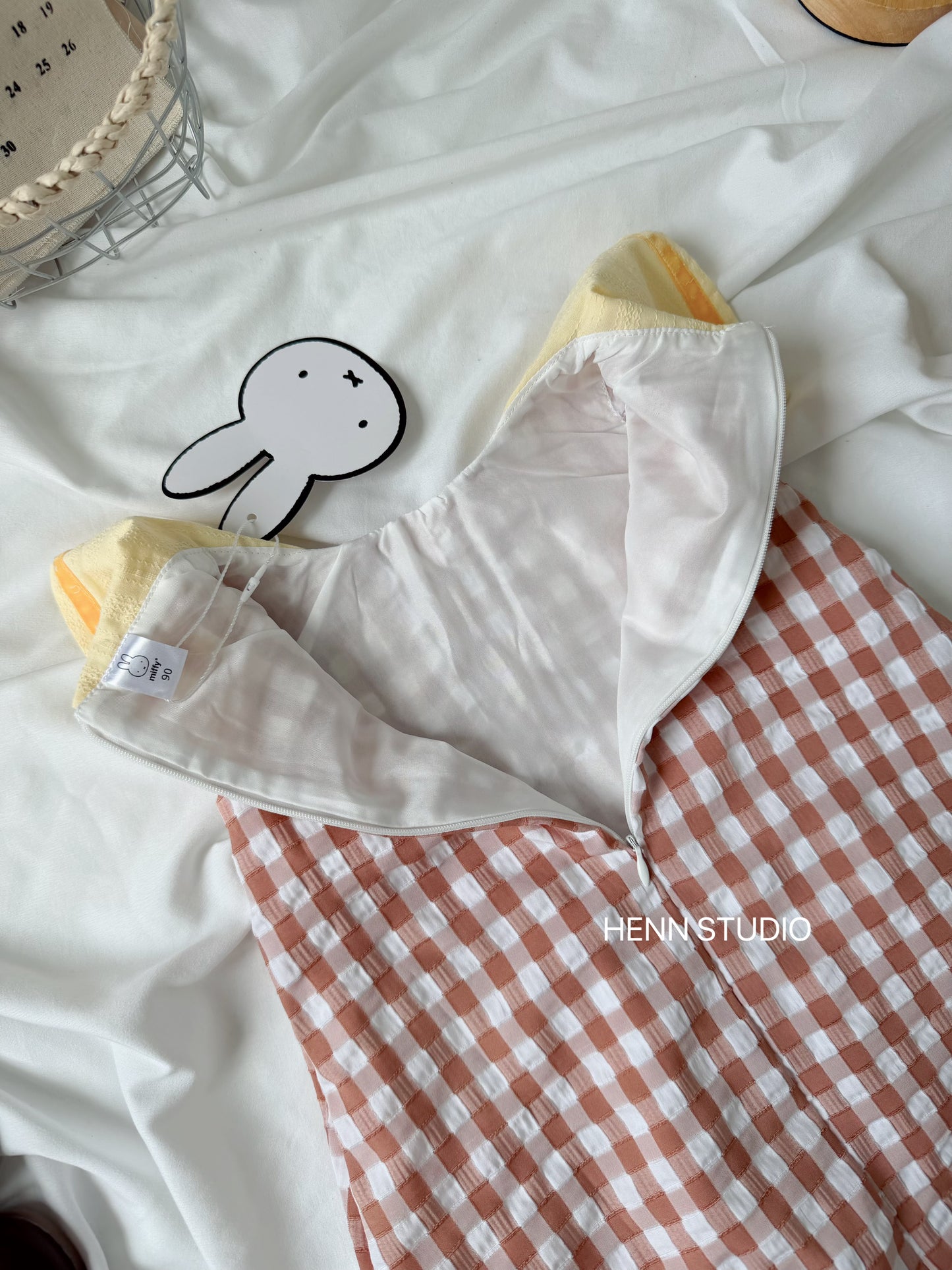 🇯🇵 Miffy Harvest Gingham Dress
