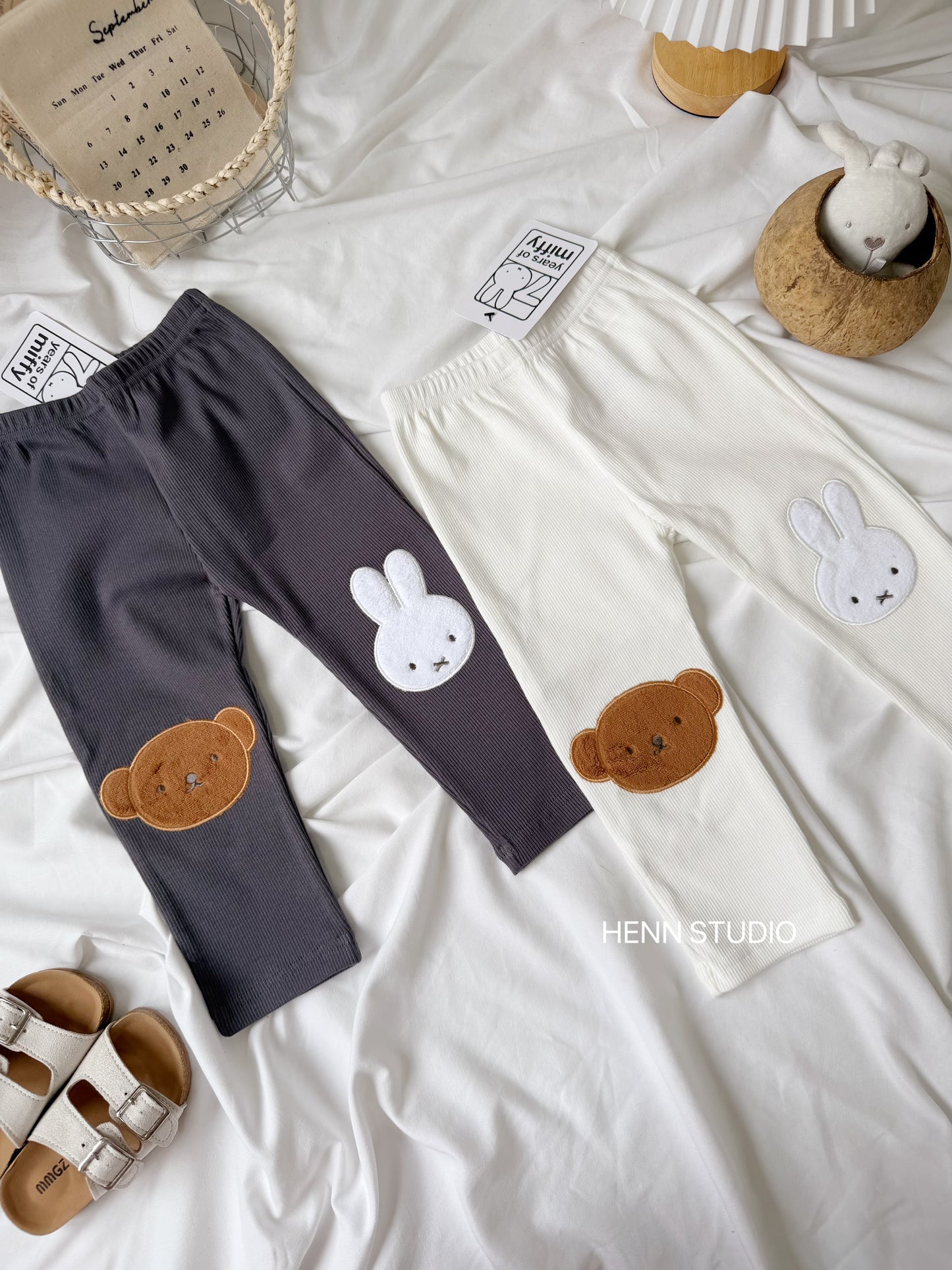 🇯🇵 Miffy & Boris Ribbed Leggings