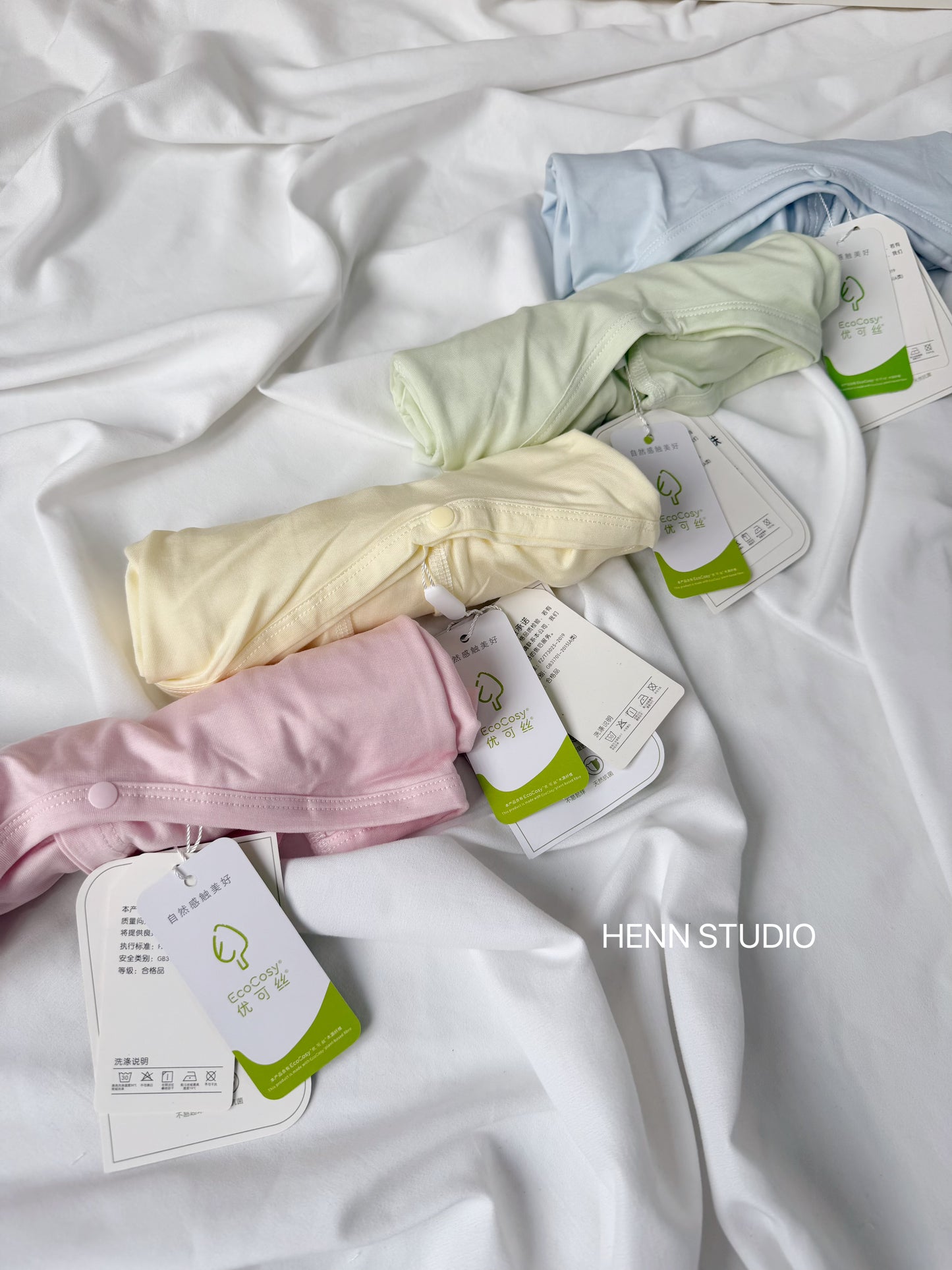 ❄️ Pastel Dreams Baby Sleep-Suit
