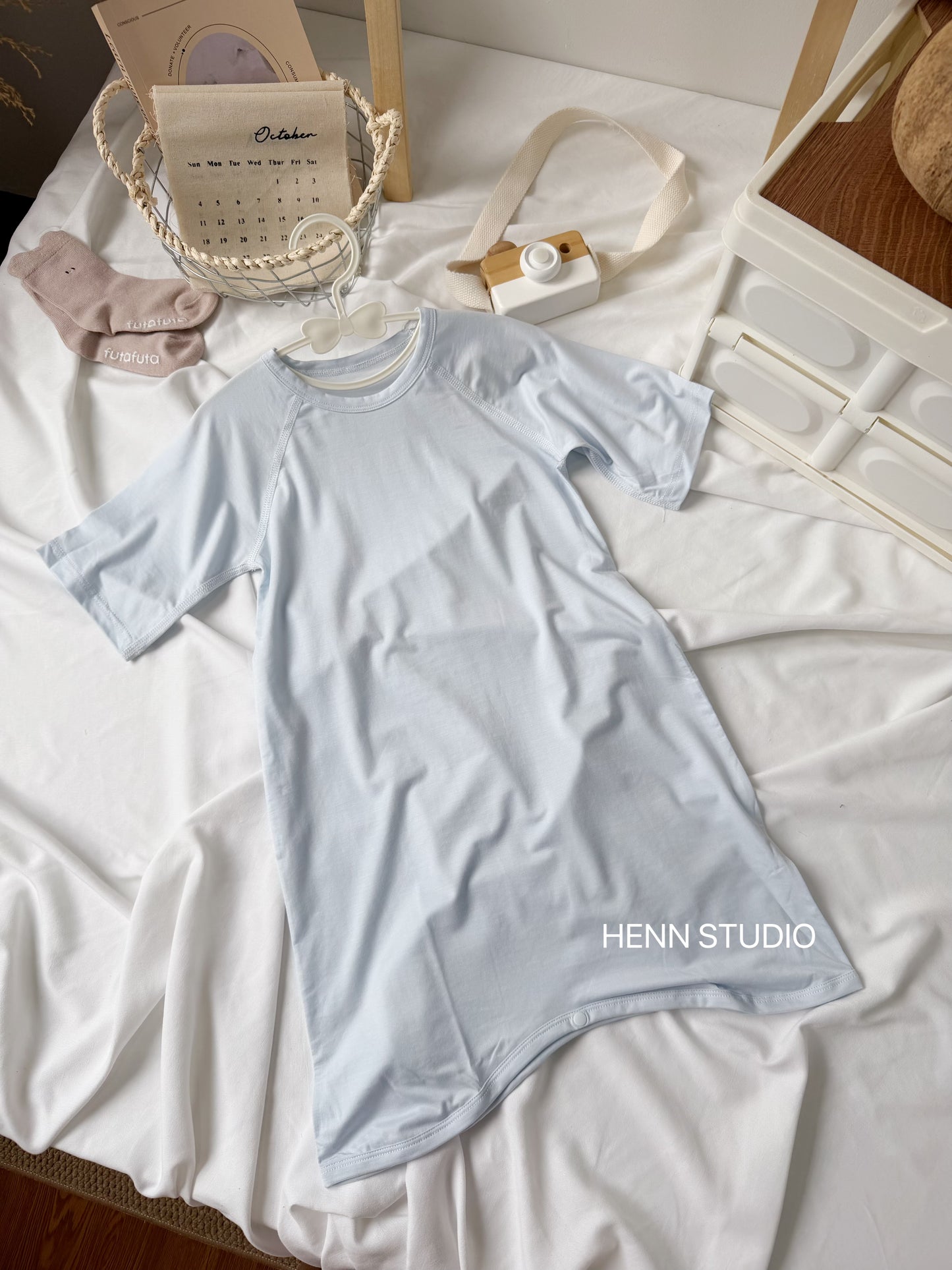 ❄️ Pastel Dreams Baby Sleep-Suit