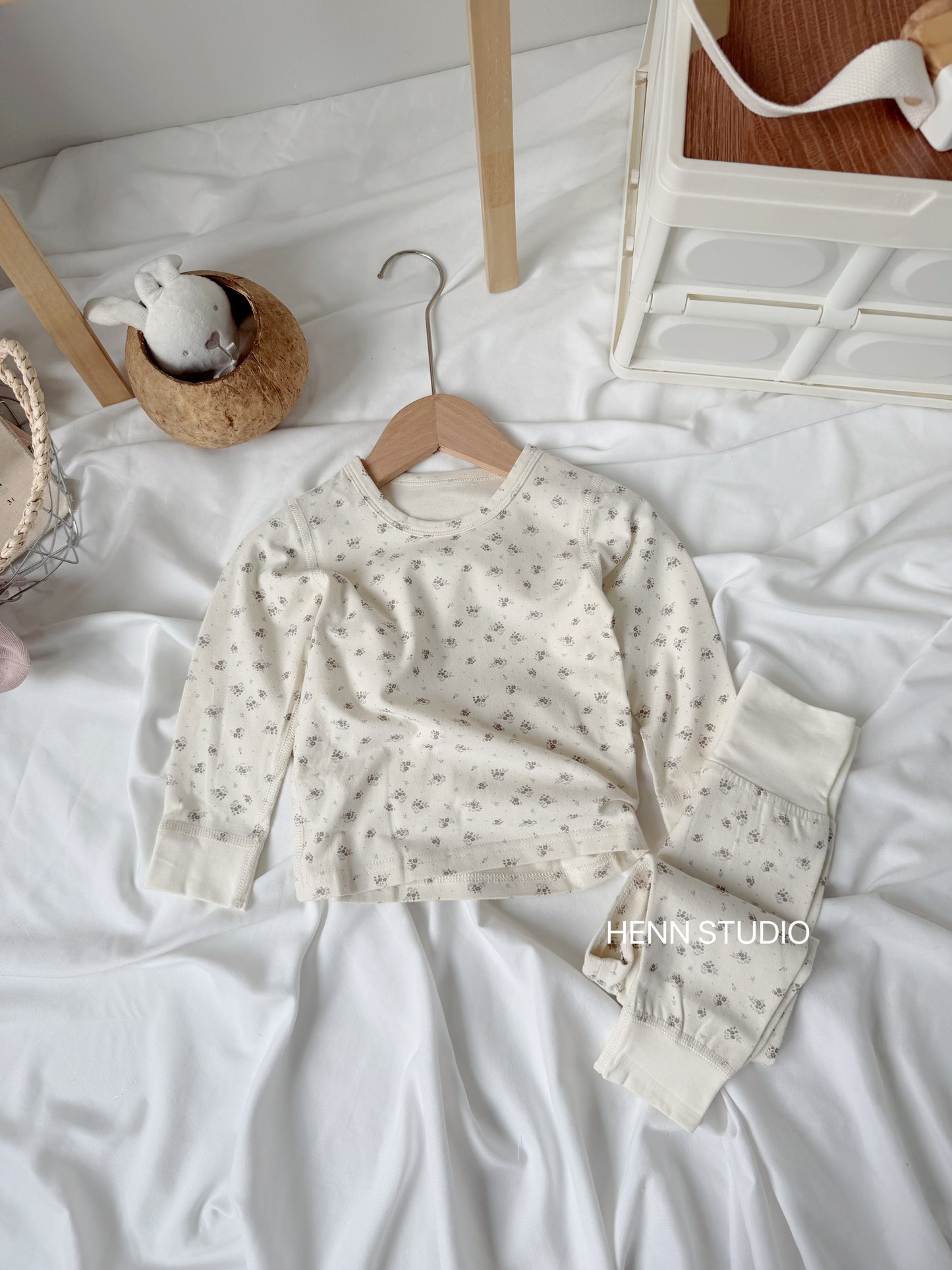 Cozy Tummy High-Waist Pyjamas Set