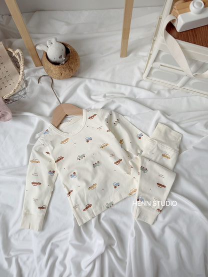 Cozy Tummy High-Waist Pyjamas Set
