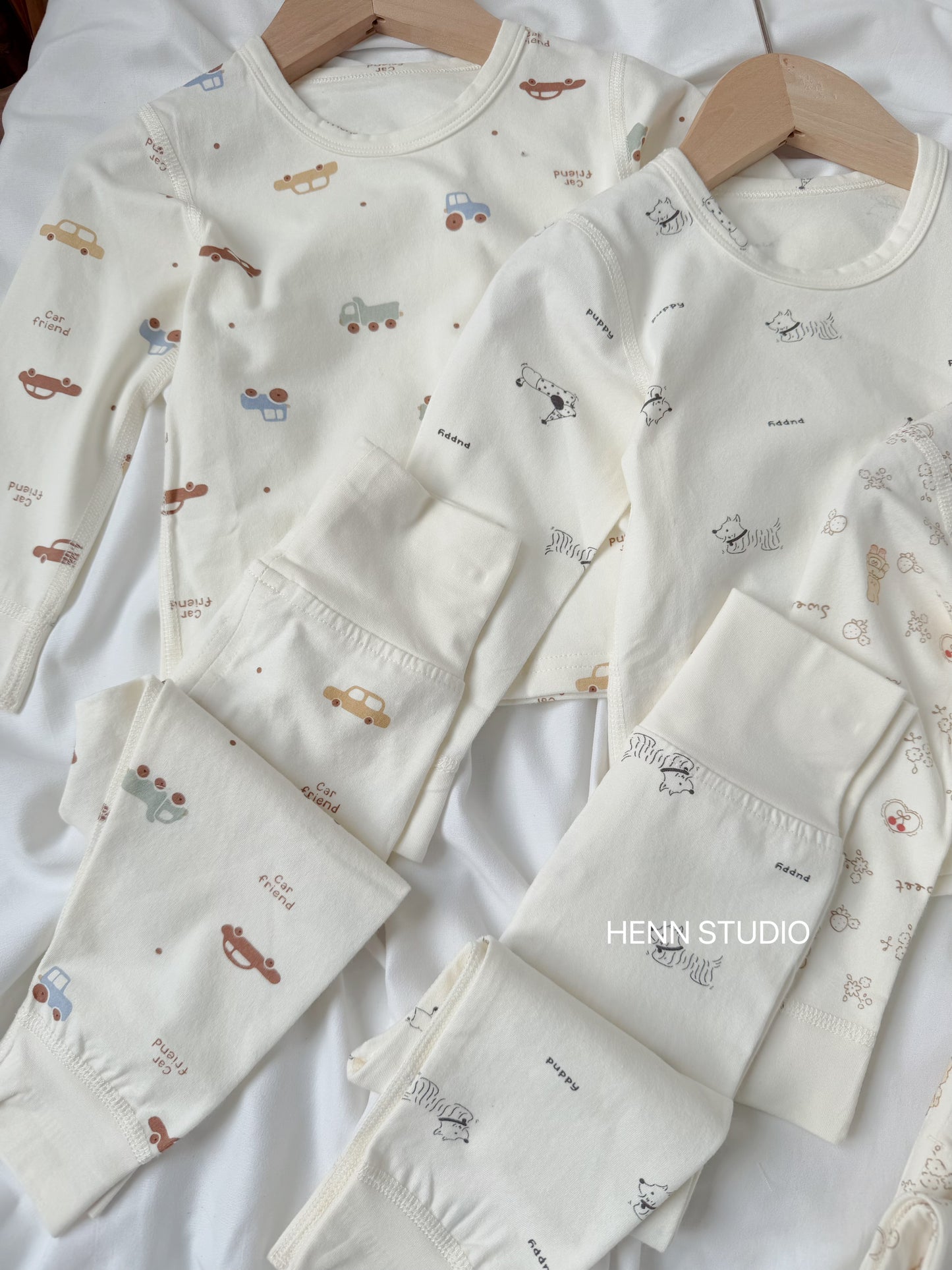 Cozy Tummy High-Waist Pyjamas Set