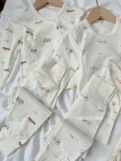 Cozy Tummy High-Waist Pyjamas Set