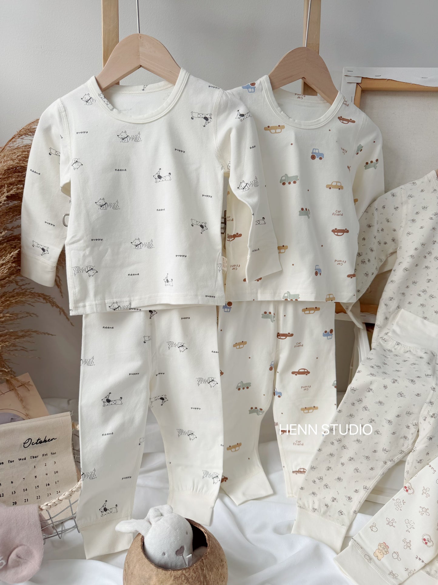Cozy Tummy High-Waist Pyjamas Set