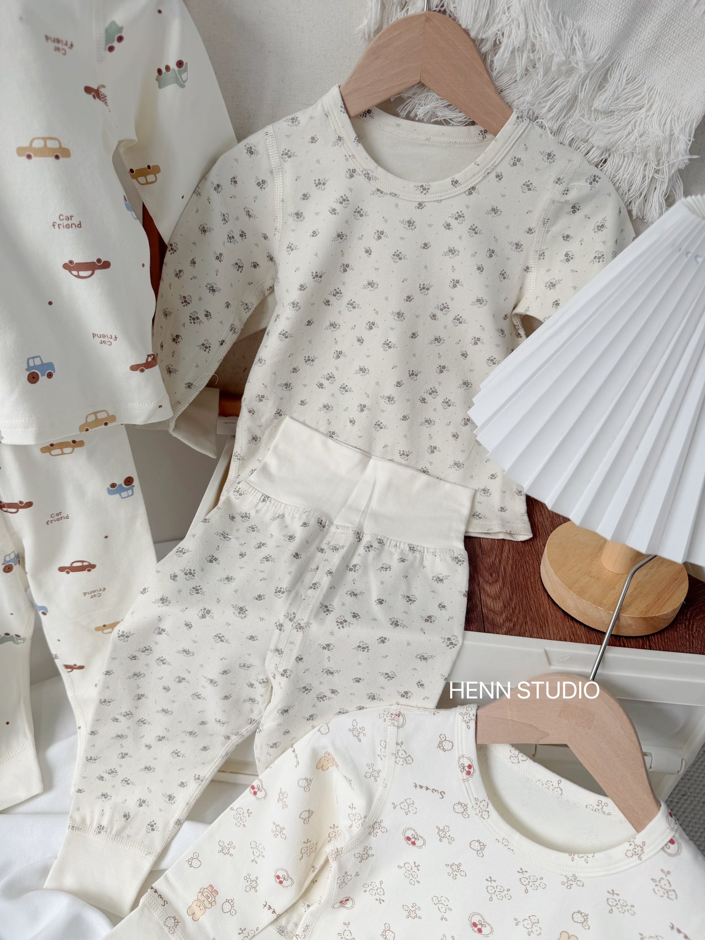 Cozy Tummy High-Waist Pyjamas Set