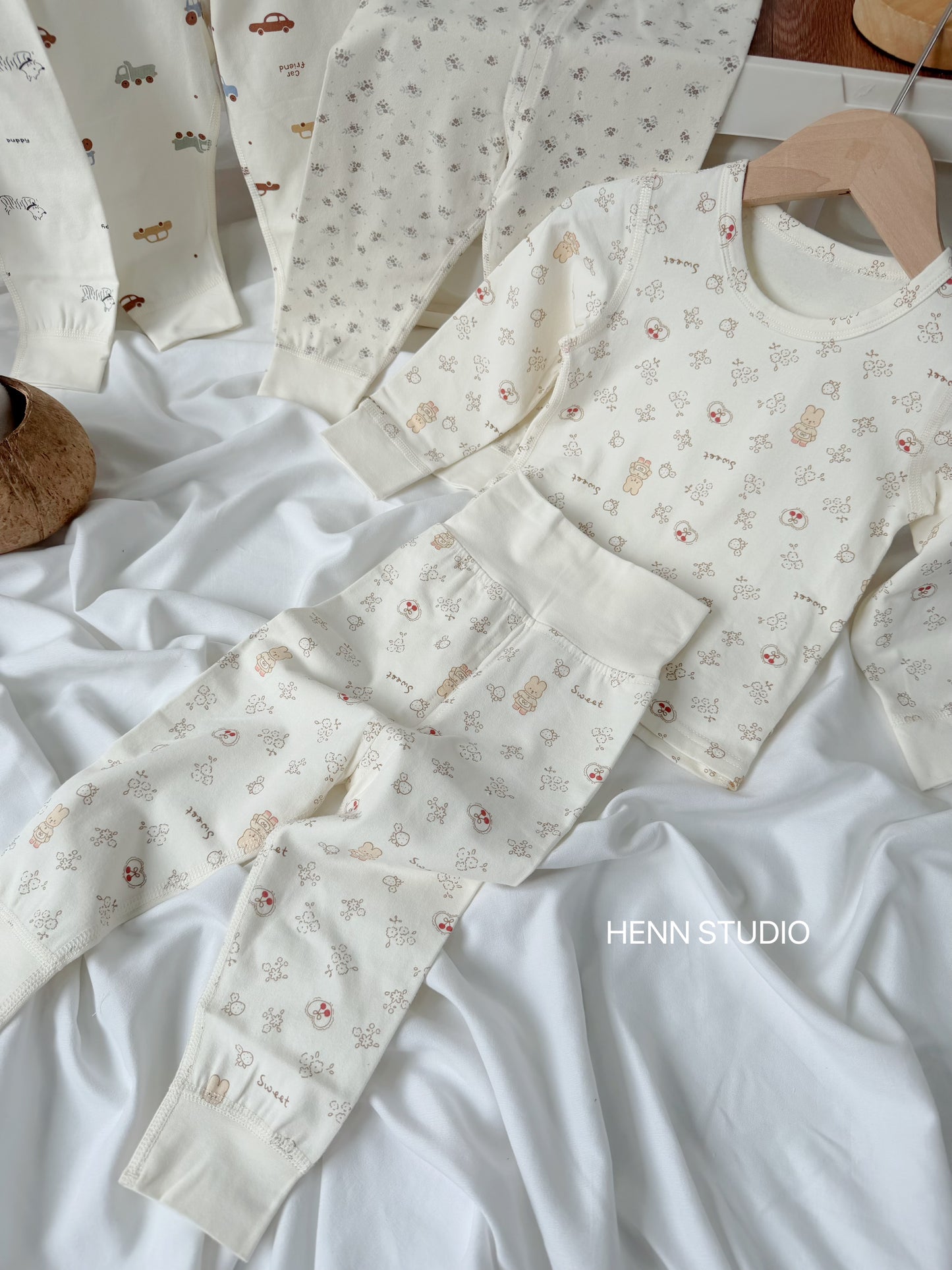 Cozy Tummy High-Waist Pyjamas Set