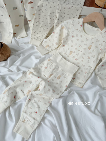 Cozy Tummy High-Waist Pyjamas Set
