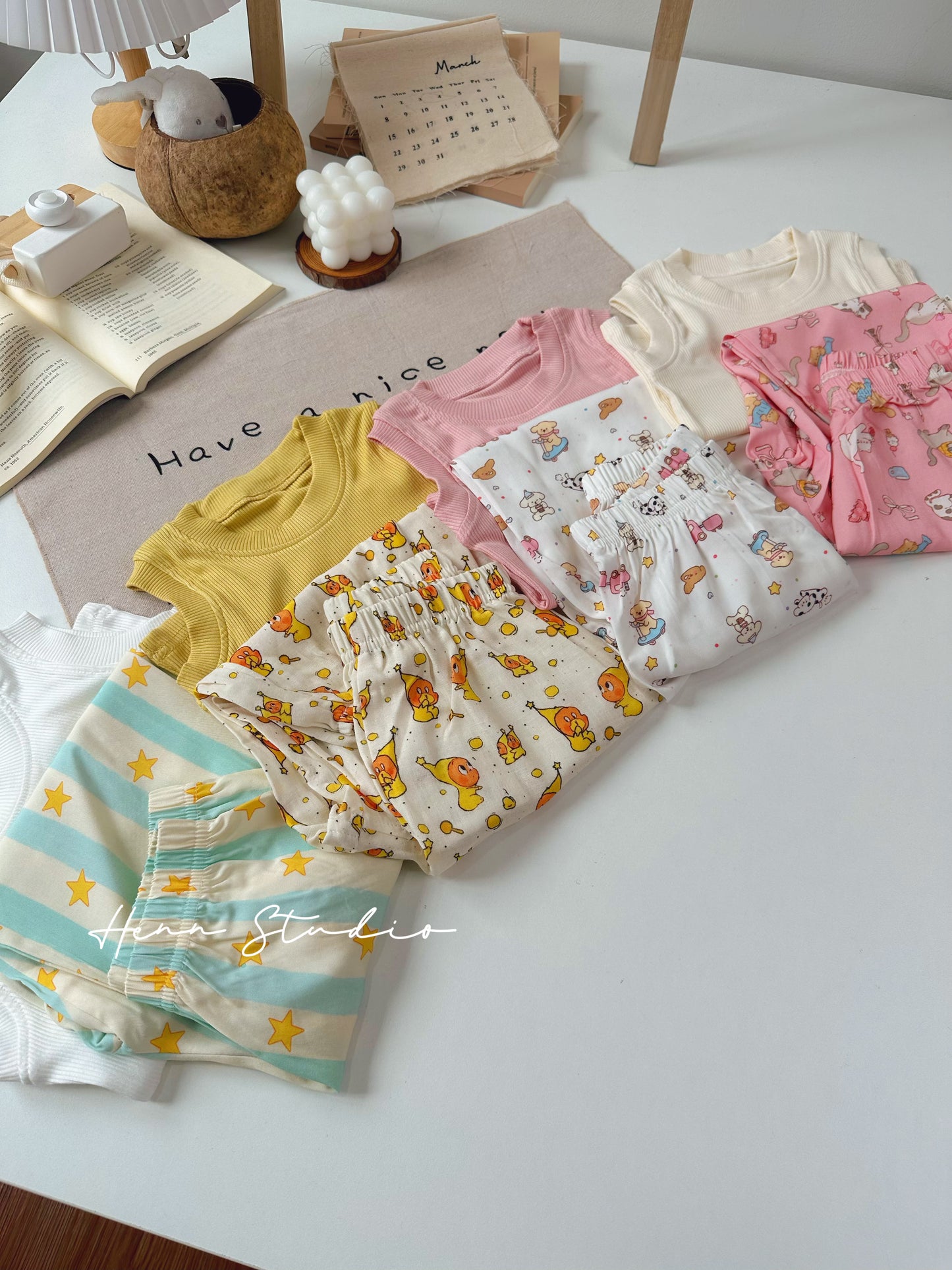 Double-Layer Cotton Anti-Mosquito Family Pants