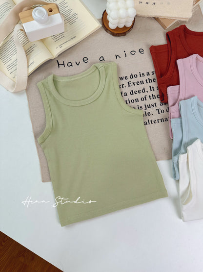 Lyocell Ribbed Tank Top